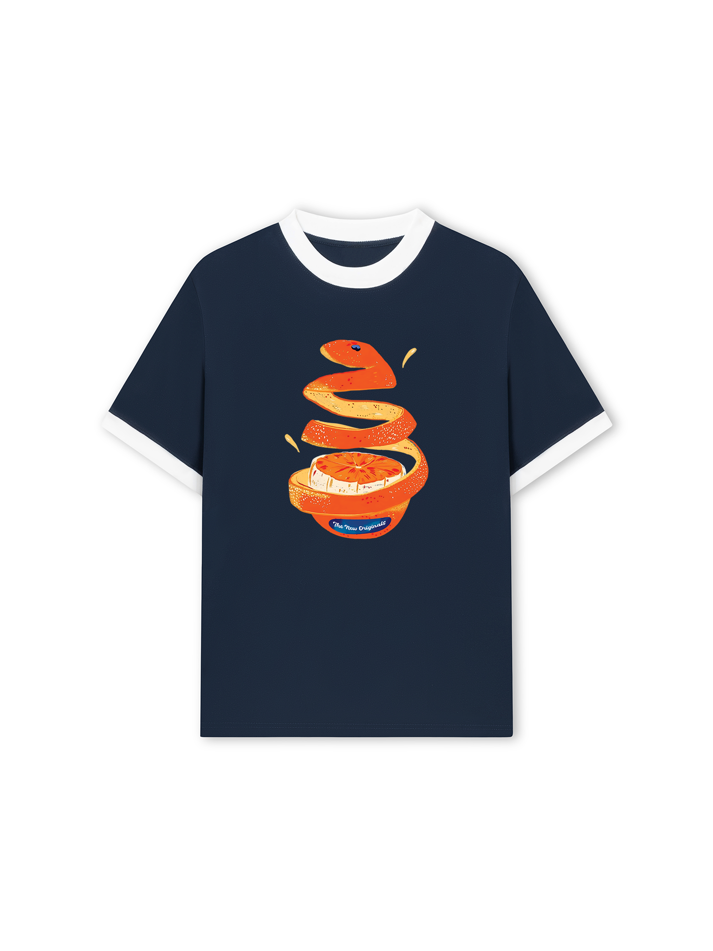 Áo Thun Ringer Relaxed Fit Orange Fruit