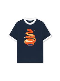 Áo Thun Ringer Relaxed Fit Orange Fruit