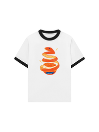Áo Thun Ringer Relaxed Fit Orange Fruit