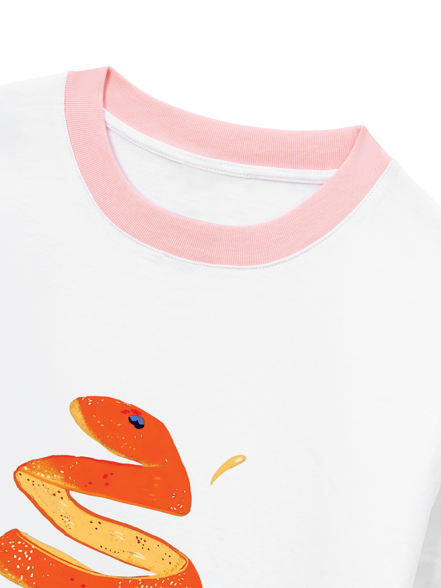 Áo Thun Ringer Relaxed Fit Orange Fruit