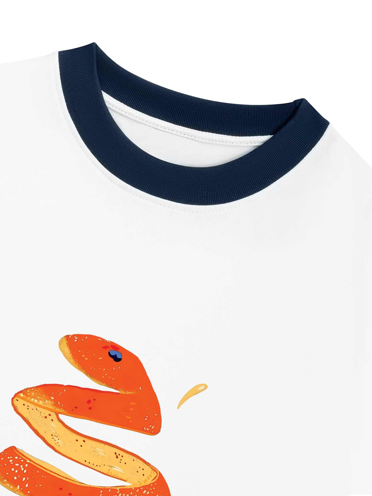 Áo Thun Ringer Relaxed Fit Orange Fruit