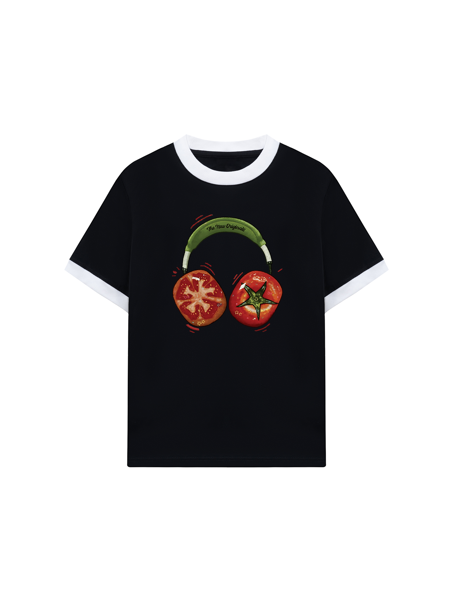 Áo Thun Ringer Relaxed Fit Tomato Chill Chill