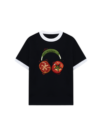 Áo Thun Ringer Relaxed Fit Tomato Chill Chill