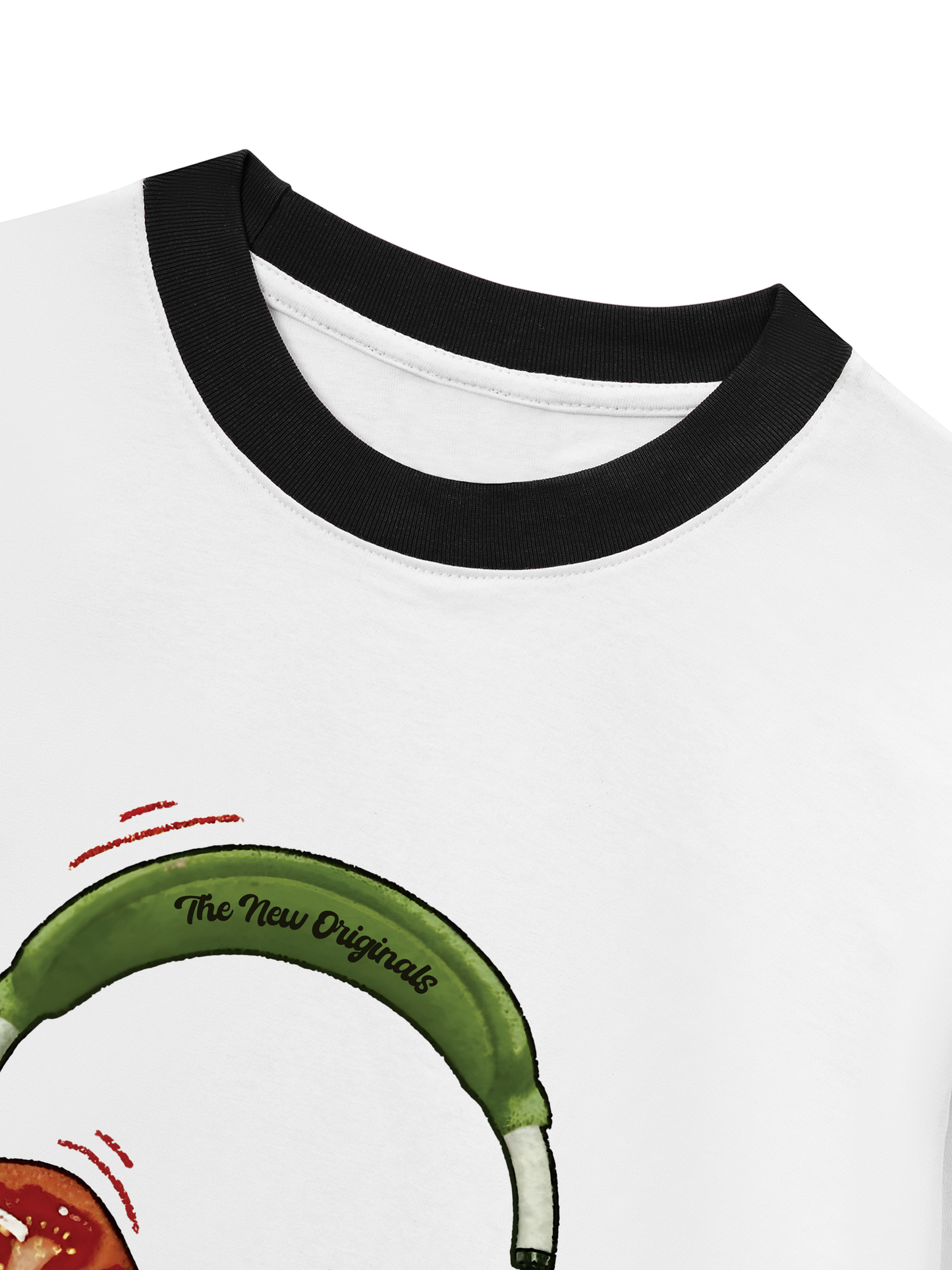 Áo Thun Ringer Relaxed Fit Tomato Chill Chill