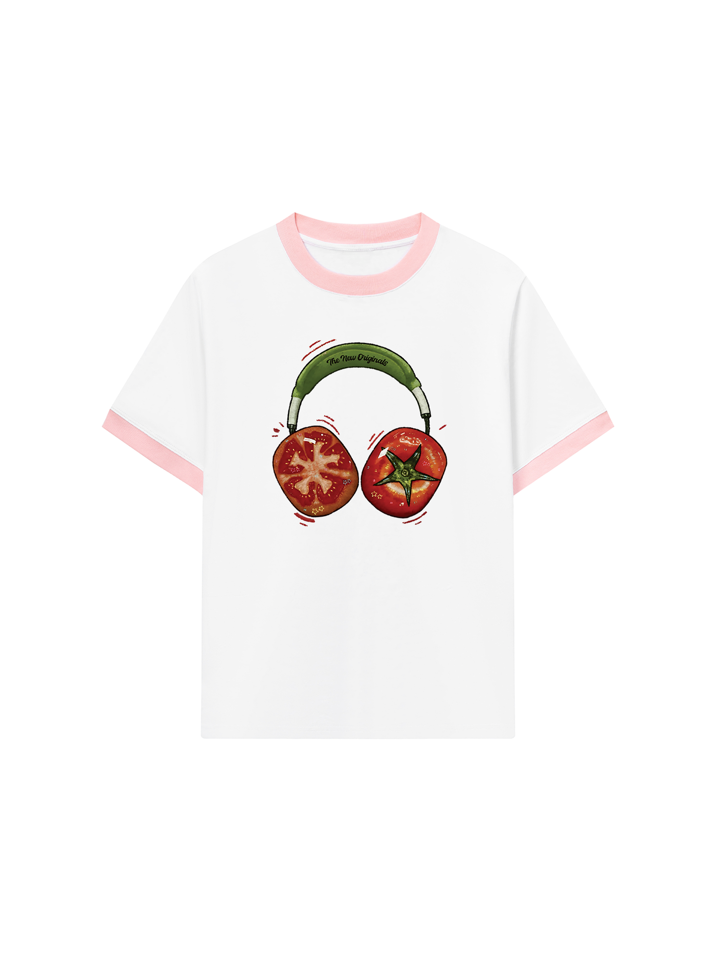 Áo Thun Ringer Relaxed Fit Tomato Chill Chill