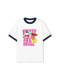 Áo Thun Ringer Relaxed Fit Fruit Festival