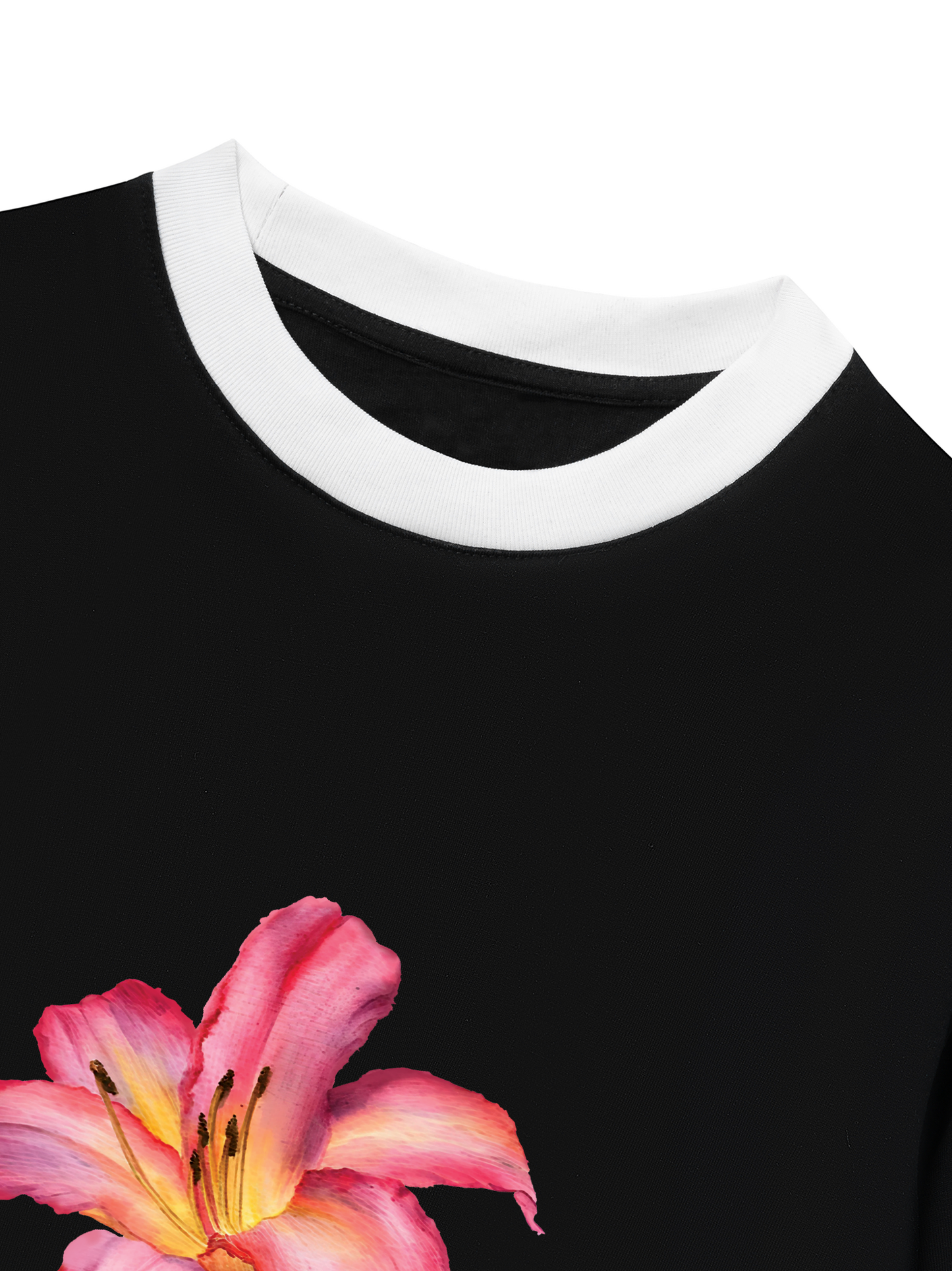 Áo Thun Ringer Relaxed Fit Lily Language
