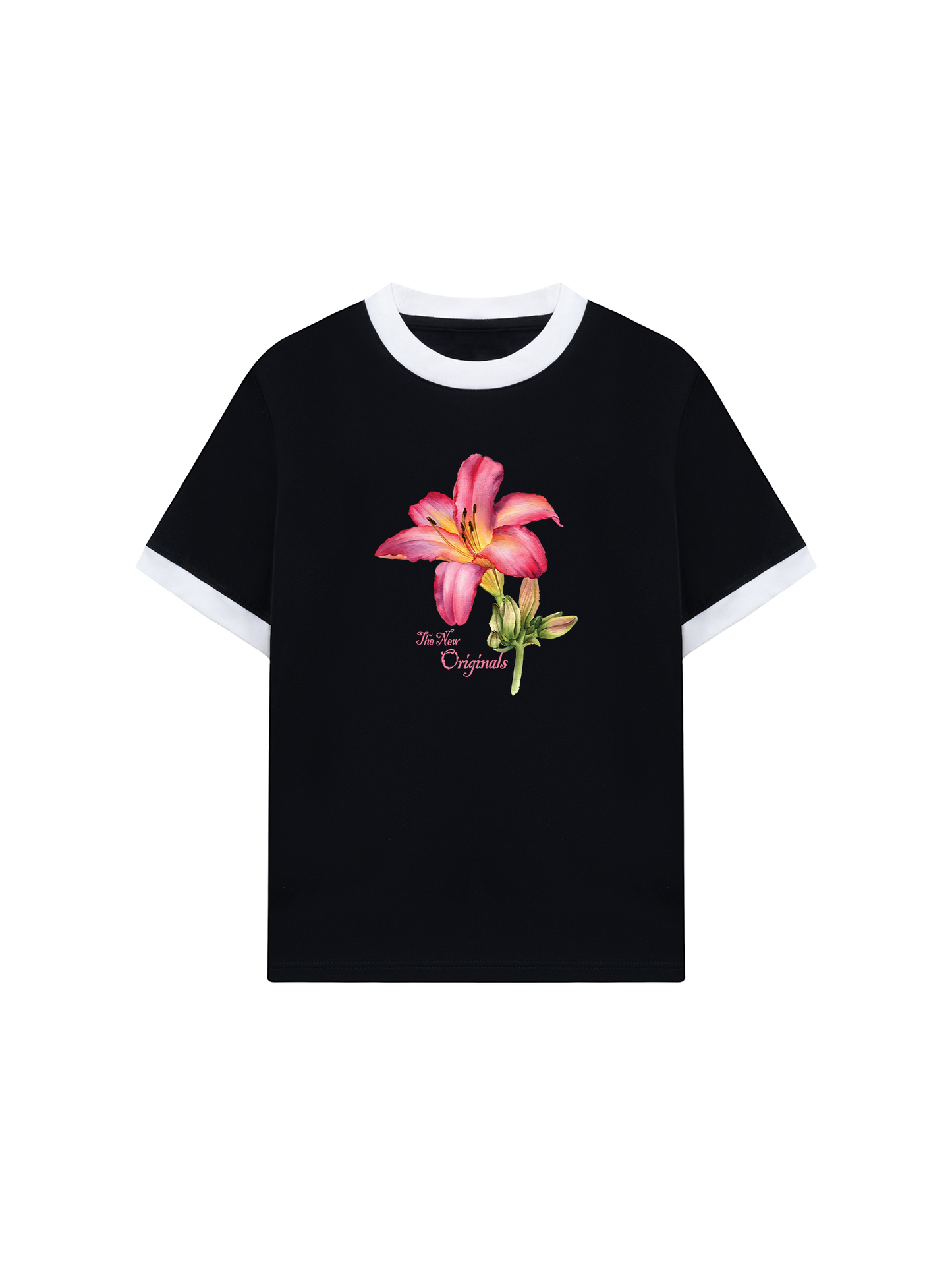 Áo Thun Ringer Relaxed Fit Lily Language