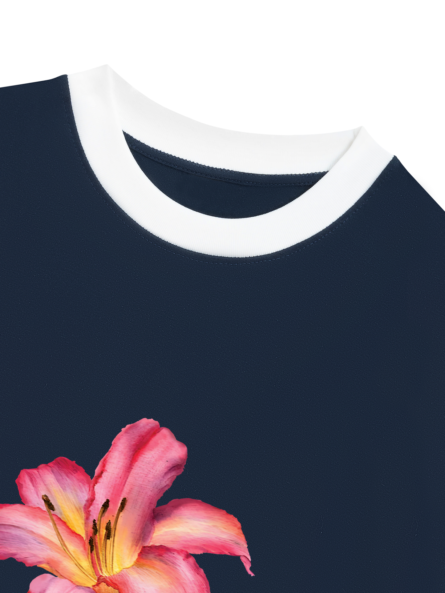 Áo Thun Ringer Relaxed Fit Lily Language