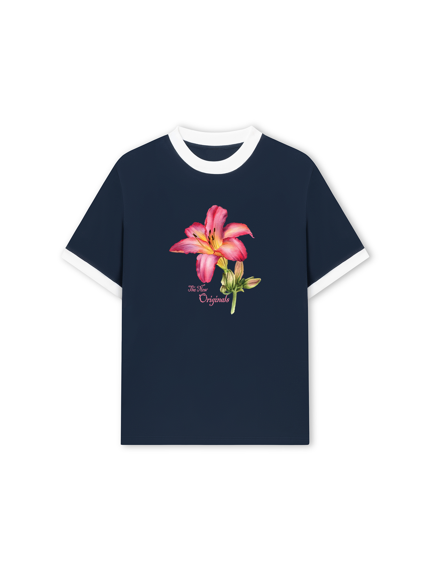 Áo Thun Ringer Relaxed Fit Lily Language