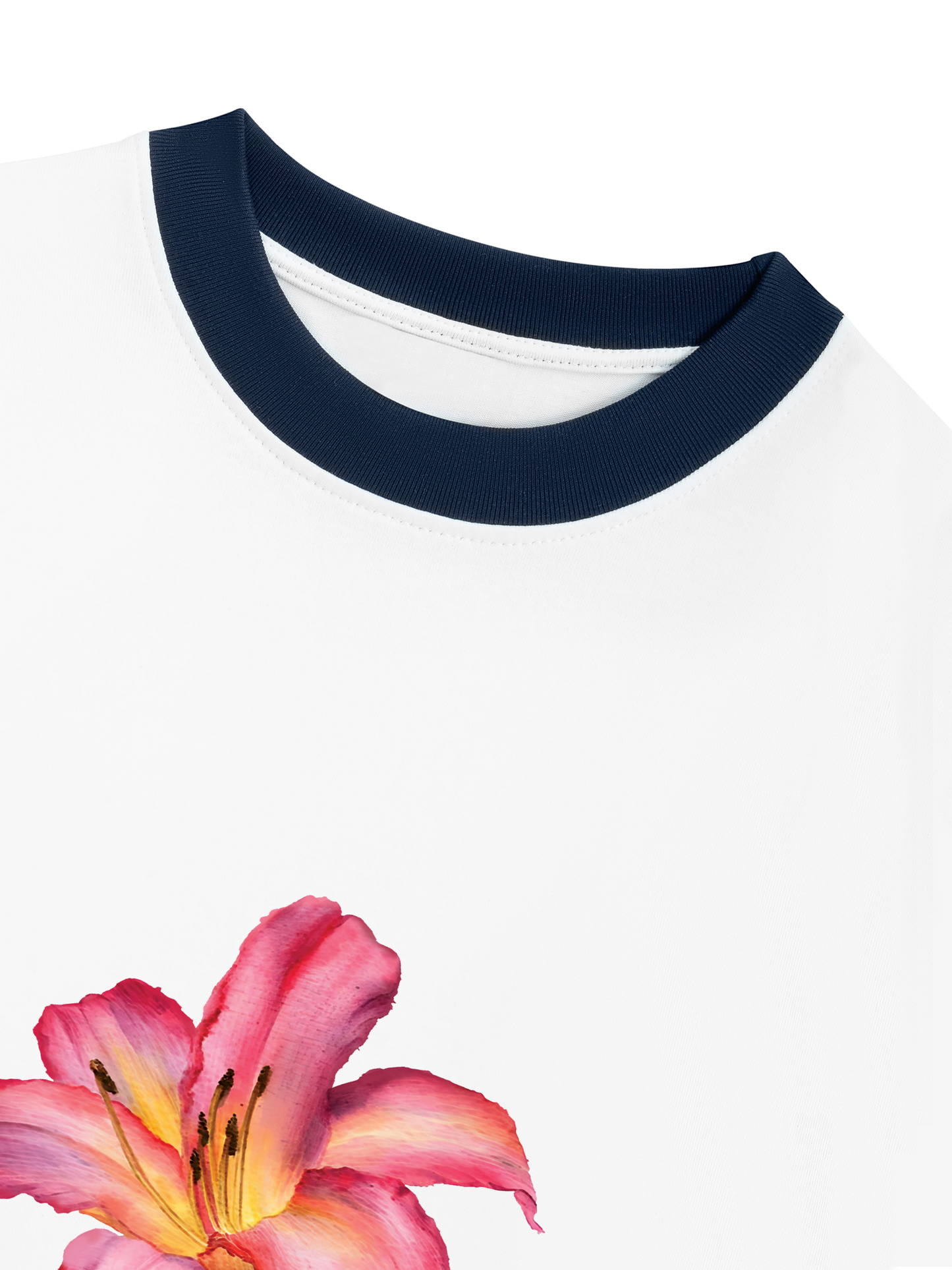 Áo Thun Ringer Relaxed Fit Lily Language