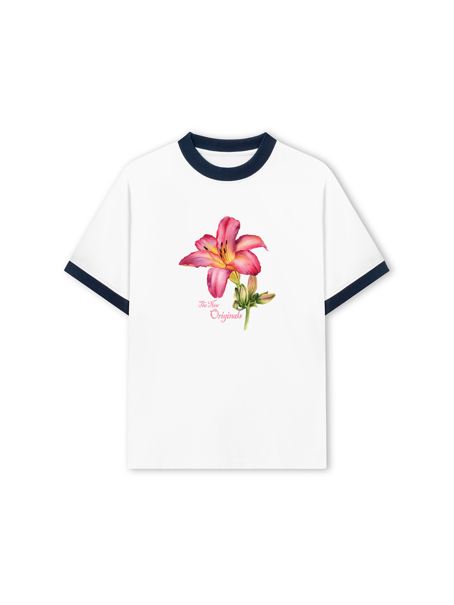 Áo Thun Ringer Relaxed Fit Lily Language
