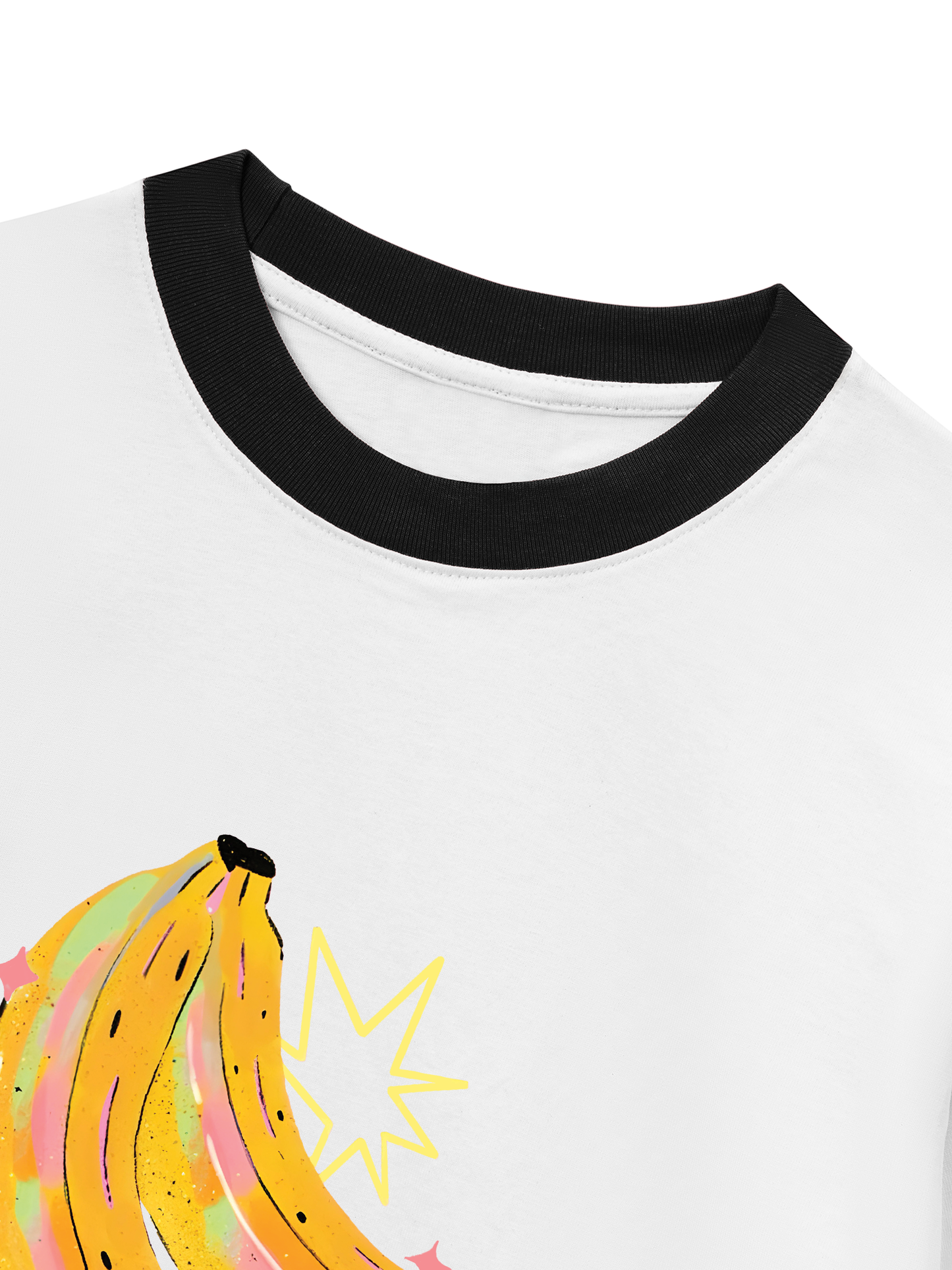 Áo Thun Ringer Relaxed Fit Tropical fruits