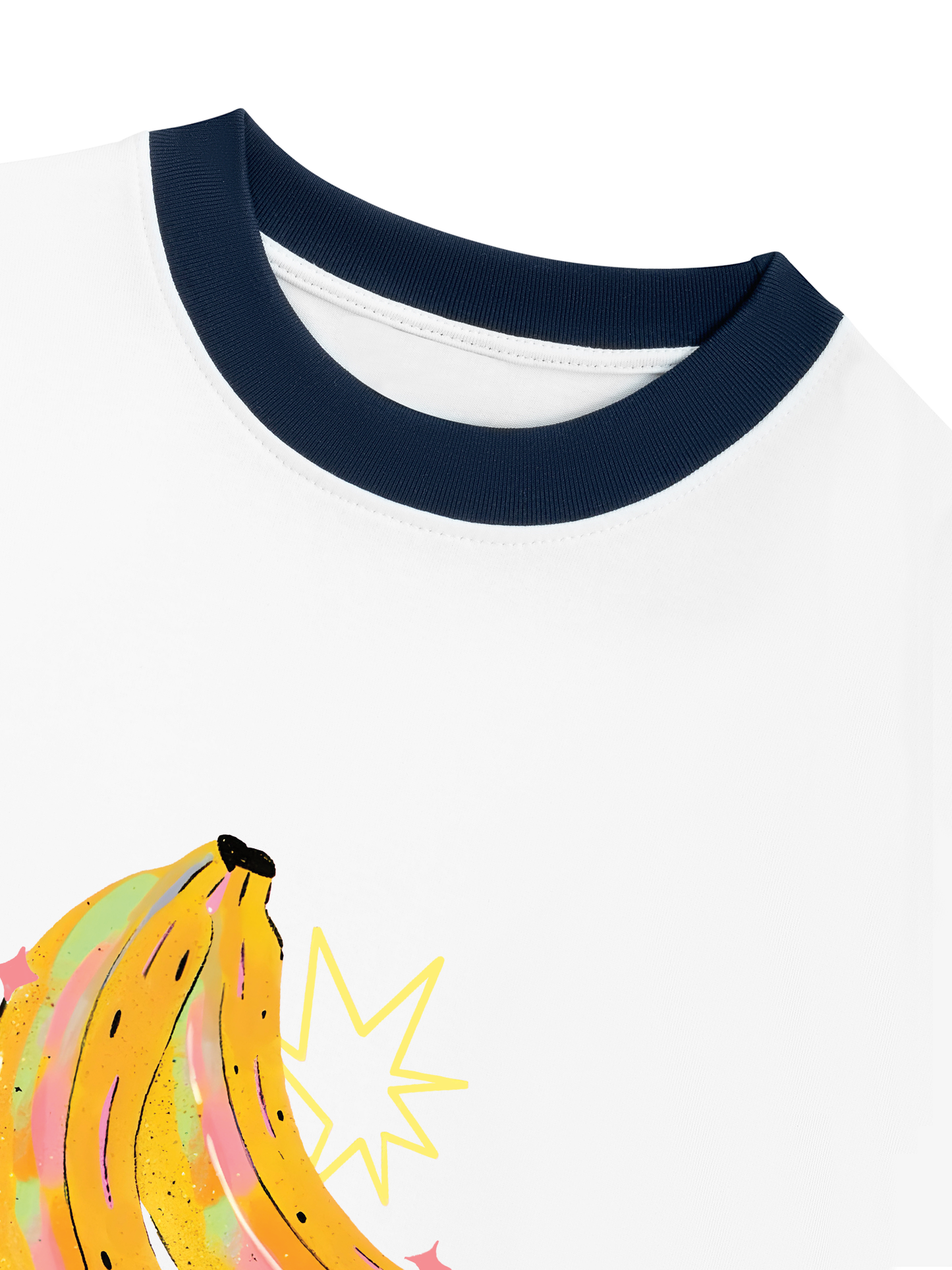 Áo Thun Ringer Relaxed Fit Tropical fruits