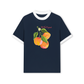 Áo Thun Ringer Relaxed Fit Tropical vibe