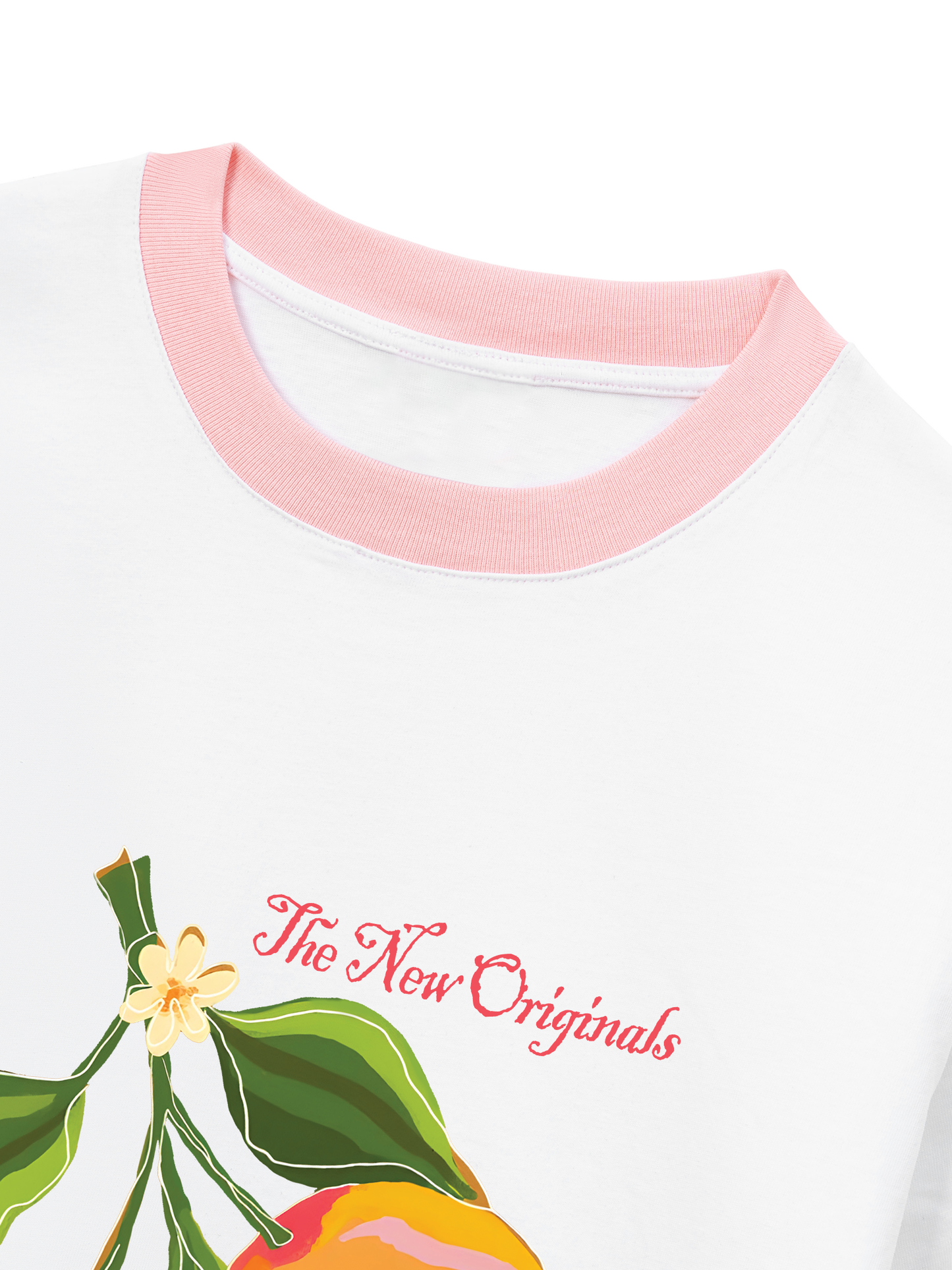 Áo Thun Ringer Relaxed Fit Tropical vibe