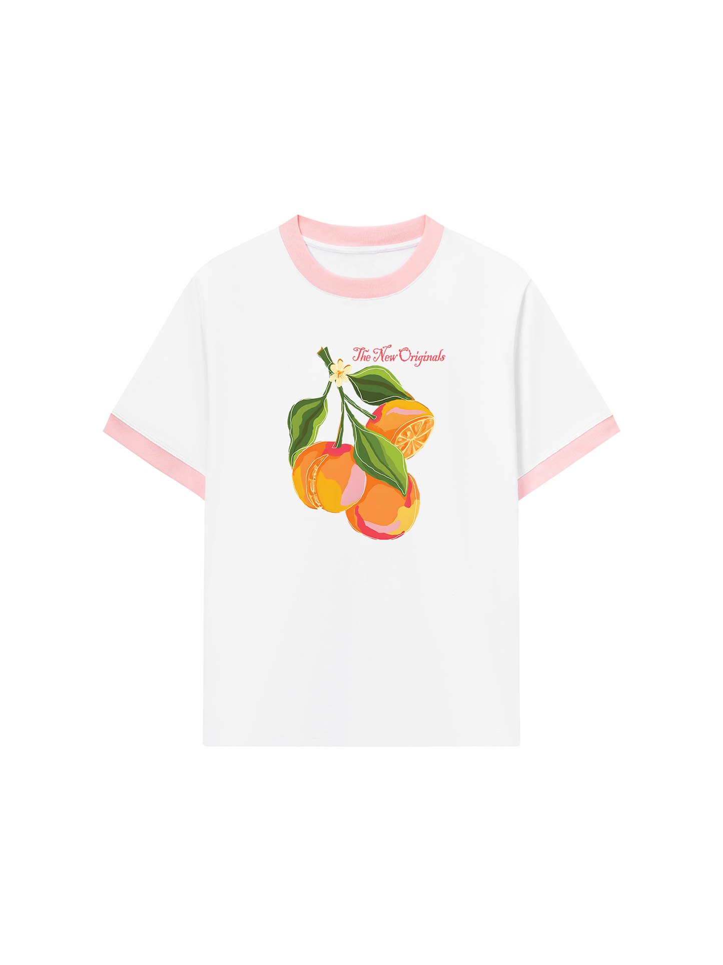 Áo Thun Ringer Relaxed Fit Tropical vibe