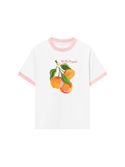 Áo Thun Ringer Relaxed Fit Tropical vibe