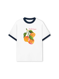 Áo Thun Ringer Relaxed Fit Tropical vibe