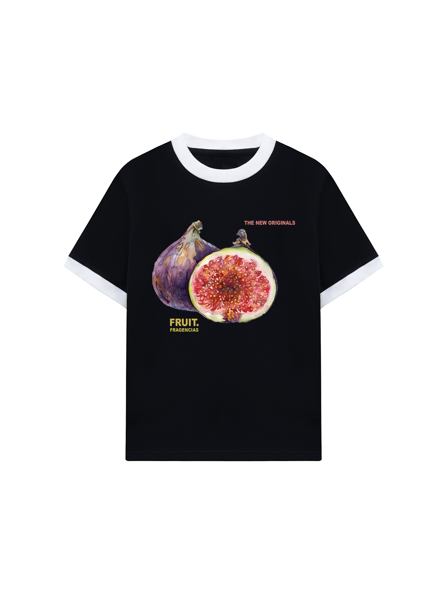 Áo Thun Ringer Relaxed Fit Fruit Fragencias