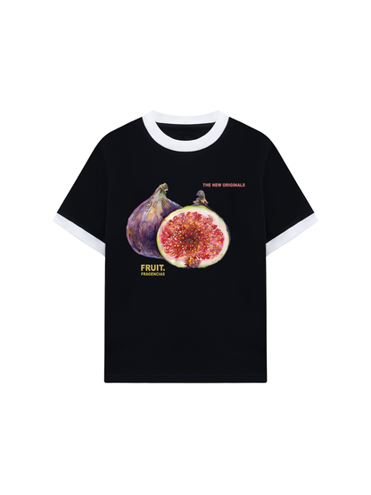 Áo Thun Ringer Relaxed Fit Fruit Fragencias