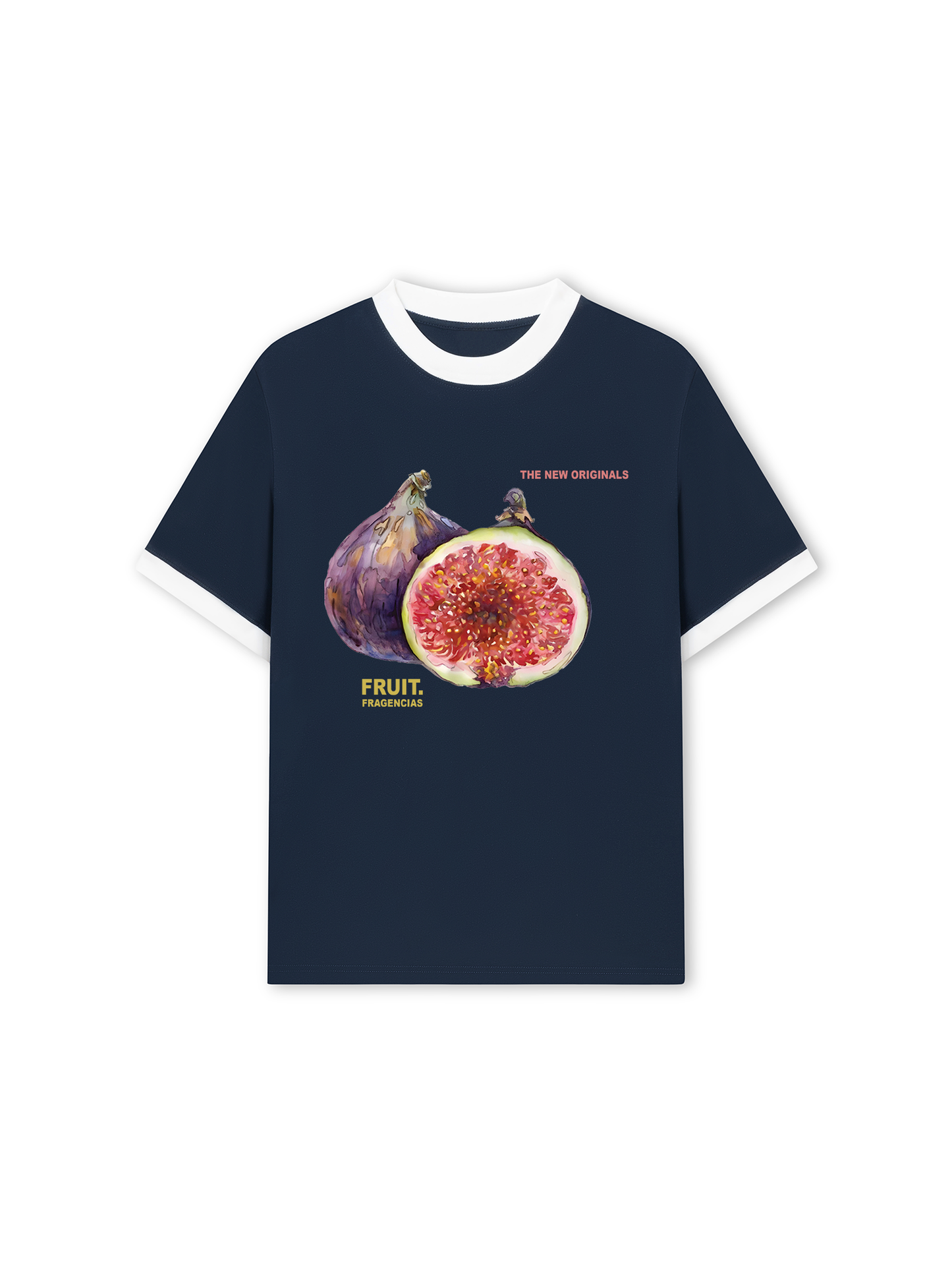 Áo Thun Ringer Relaxed Fit Fruit Fragencias