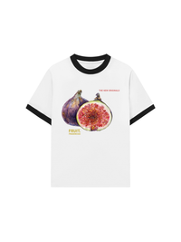 Áo Thun Ringer Relaxed Fit Fruit Fragencias