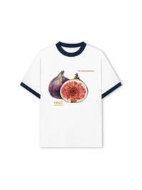 Áo Thun Ringer Relaxed Fit Fruit Fragencias