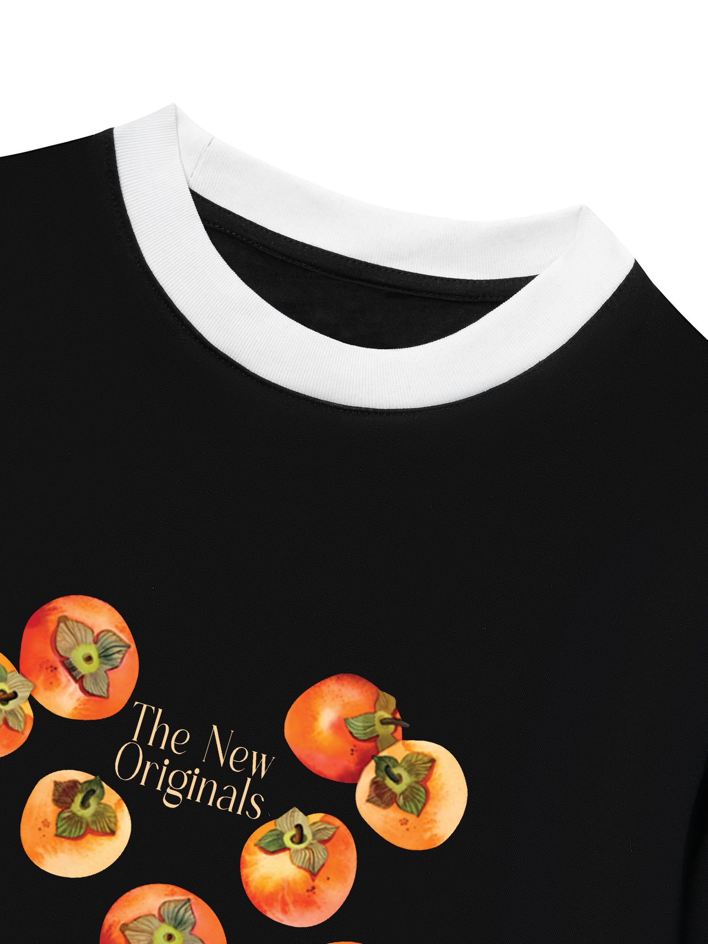 Áo Thun Ringer Relaxed Fit Ripe Persimmons