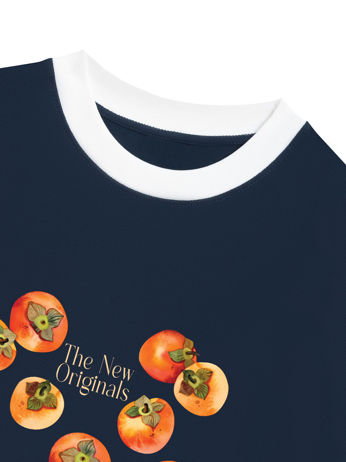 Áo Thun Ringer Relaxed Fit Ripe Persimmons
