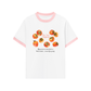 Áo Thun Ringer Relaxed Fit Ripe Persimmons