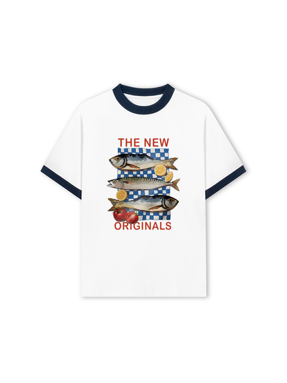 Áo Thun Relaxed Fit Summer Vibes Fish Three