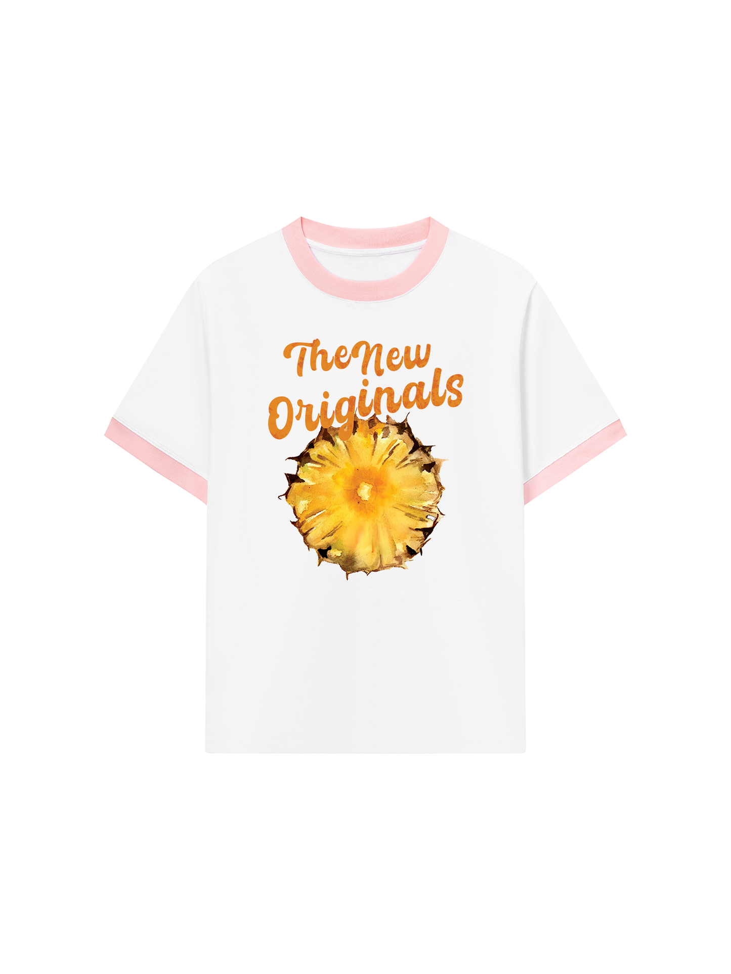 Áo Thun Ringer Relaxed Fit The Original Pineapple