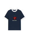 Áo Thun Ringer Relaxed Fit Cherry Summer Vibe