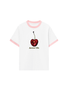 Áo Thun Ringer Relaxed Fit Cherry Summer Vibe