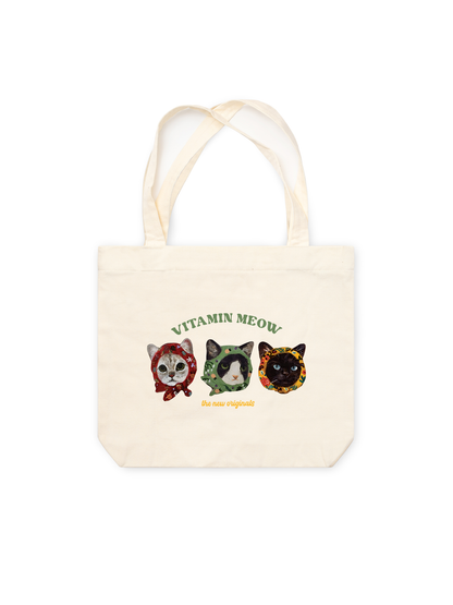 Túi Tote Vitamin Meow