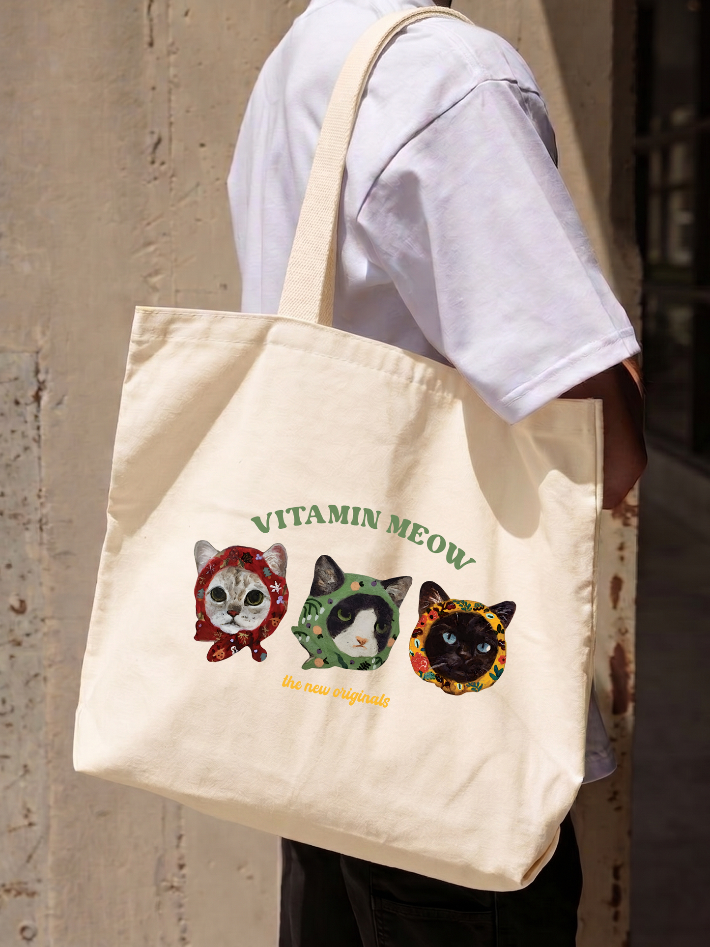 Túi Tote Vitamin Meow