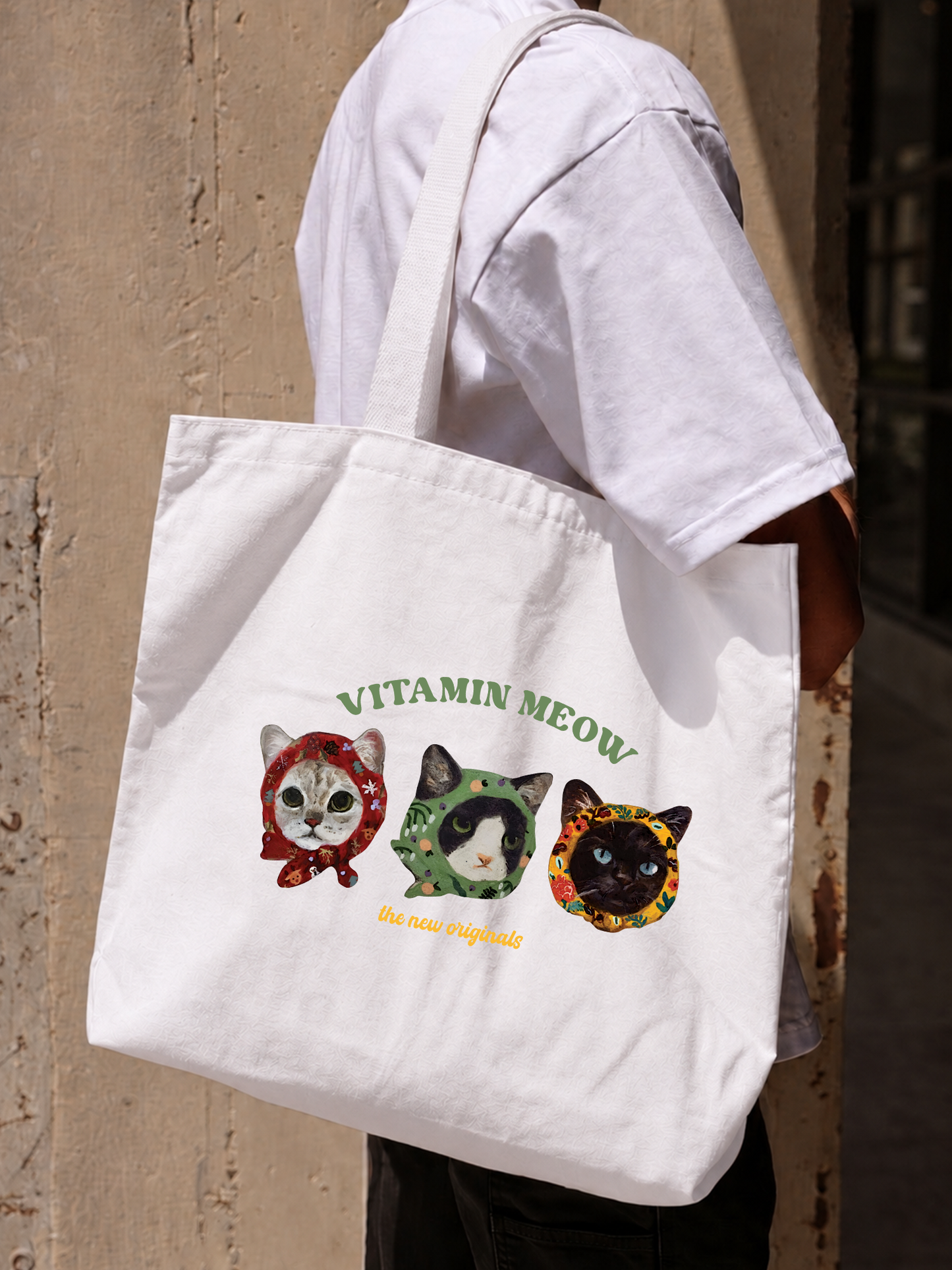 Túi Tote Vitamin Meow