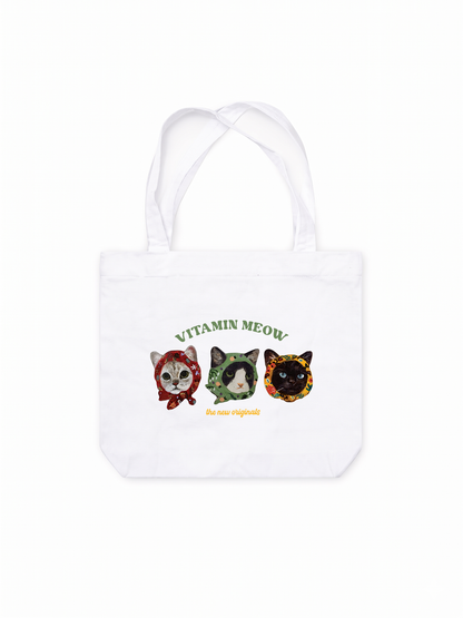 Túi Tote Vitamin Meow