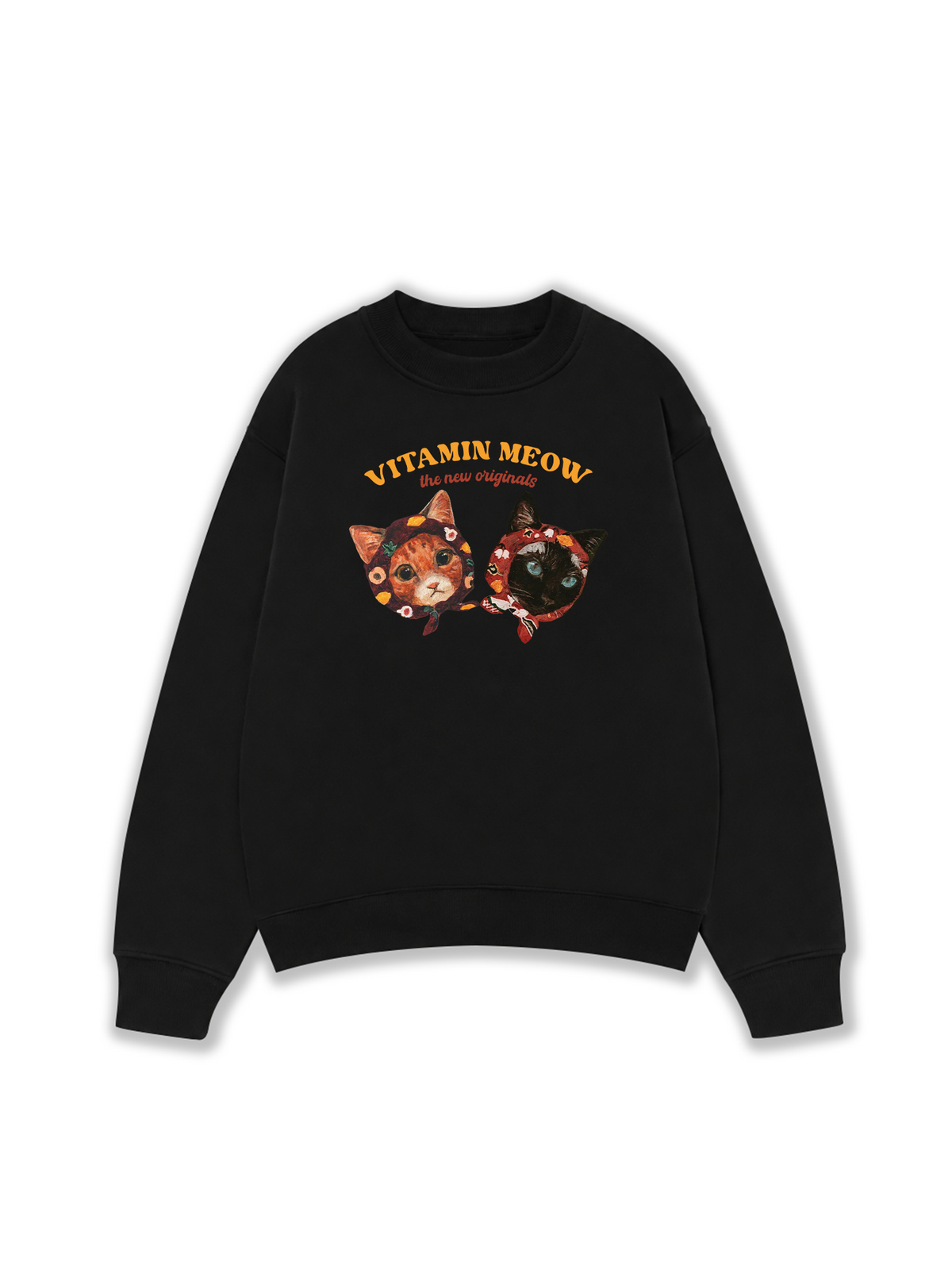 Áo Sweater Nỉ Hai Da Vitamin Meow