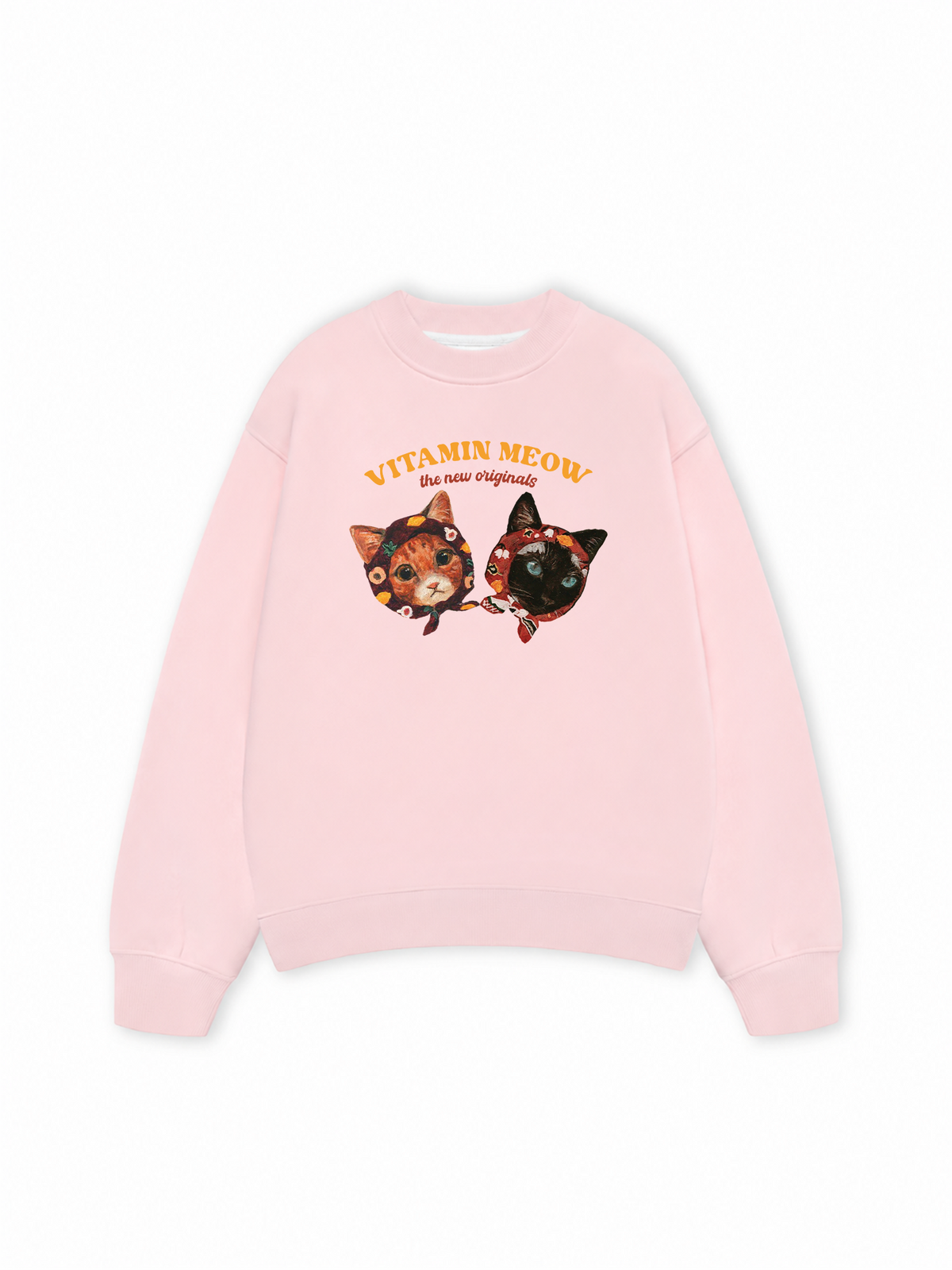 Áo Sweater Nỉ Hai Da Vitamin Meow
