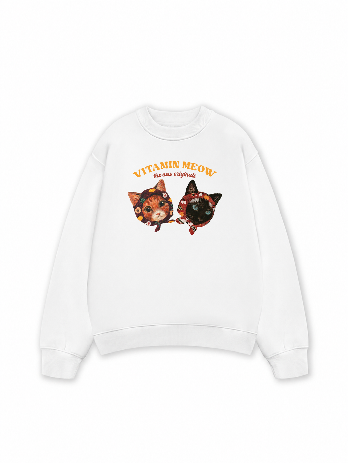 Áo Sweater Nỉ Hai Da Vitamin Meow