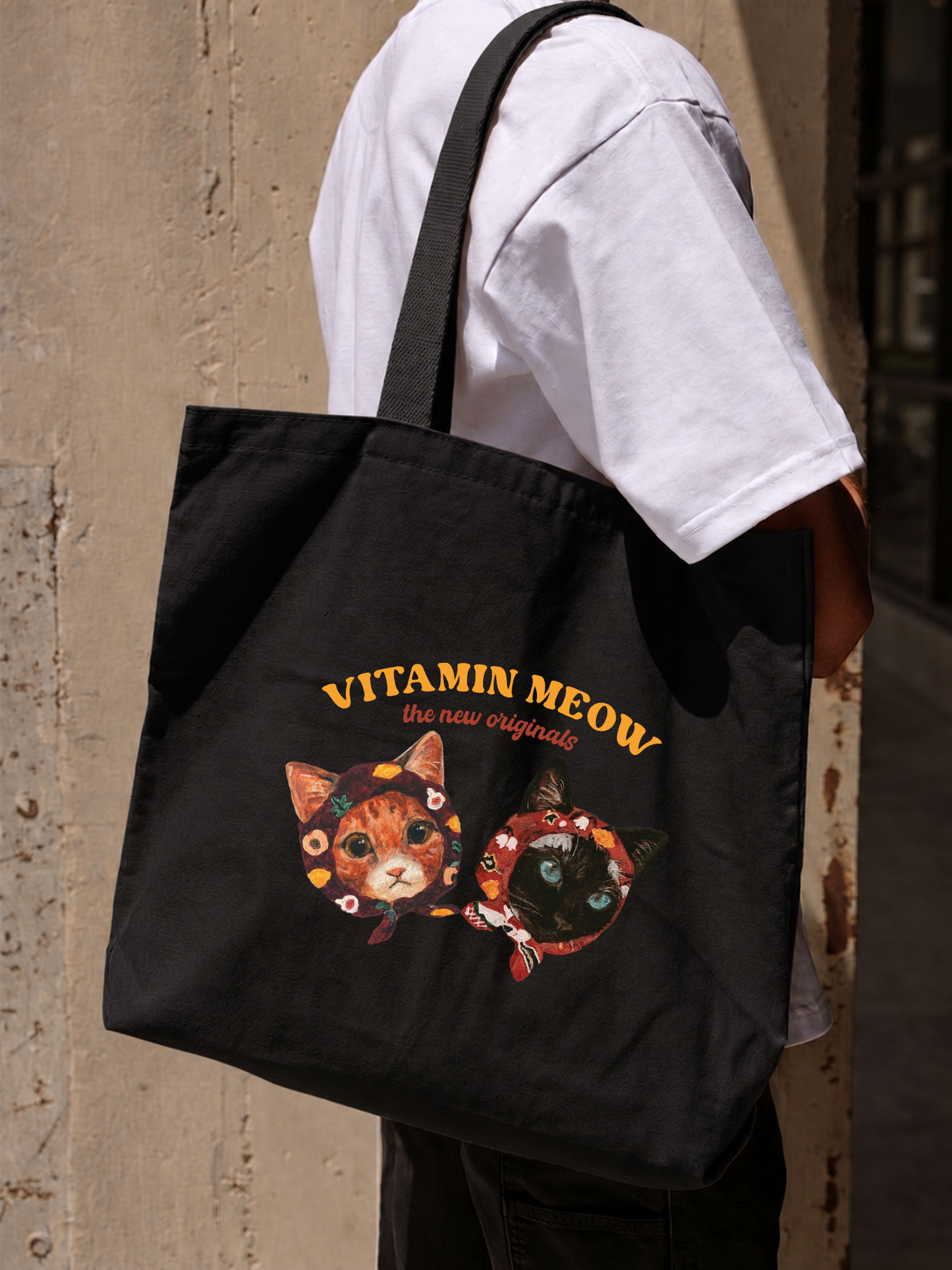 Túi Tote Vitamin Meow