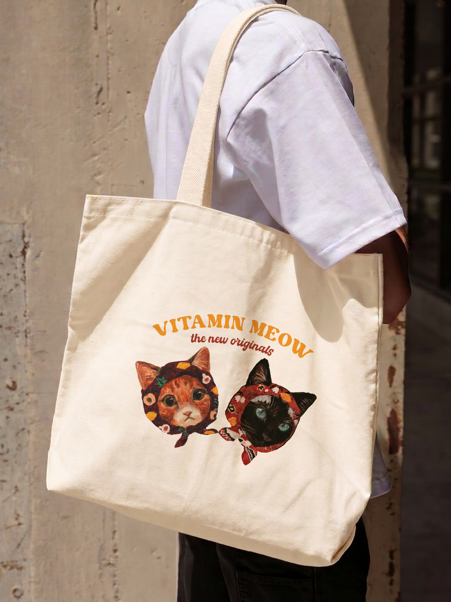 Túi Tote Vitamin Meow