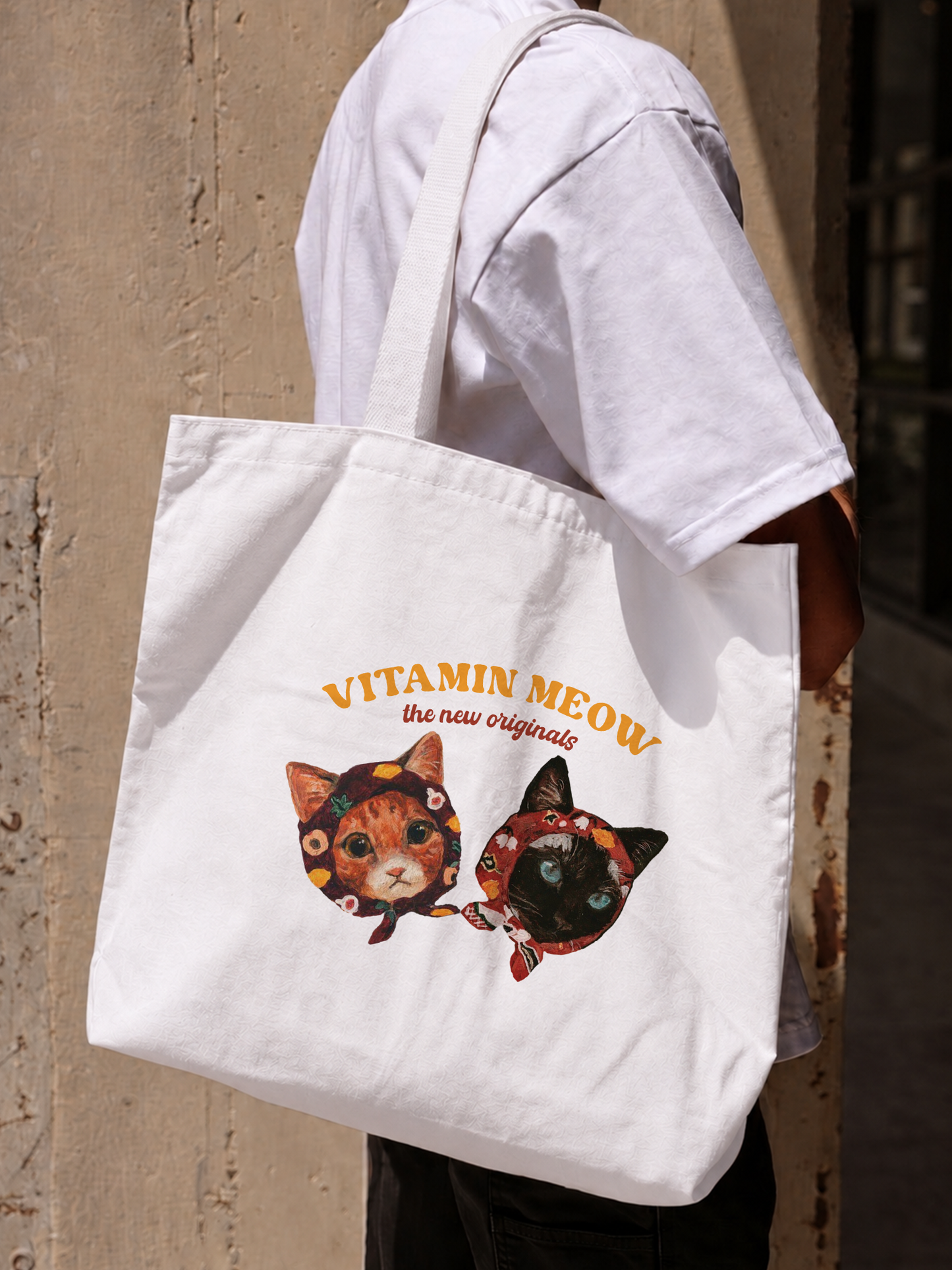 Túi Tote Vitamin Meow