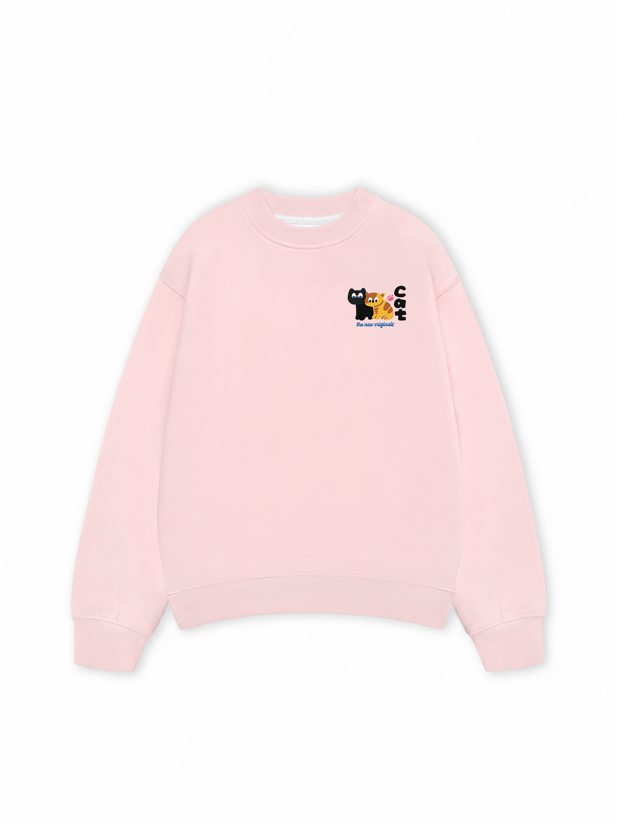 Áo Sweater Nỉ Hai Da Side by Meow