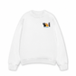 Áo Sweater Nỉ Hai Da Side by Meow