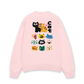 Áo Sweater Nỉ Hai Da Side by Meow