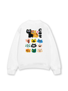 Áo Sweater Nỉ Hai Da Side by Meow