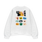 Áo Sweater Nỉ Hai Da Side by Meow